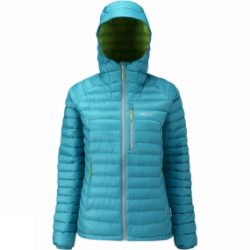 Rab Womens Microlight Alpine Jacket Tasman/Wasabi